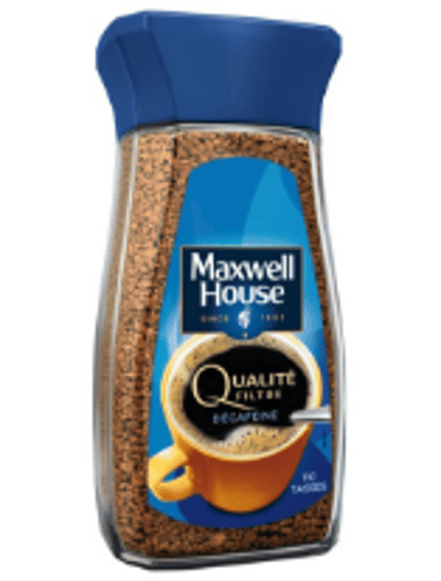 maxwell house cafe soluble decafeine