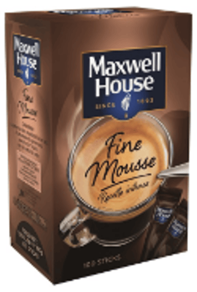 maxwell house cafe soluble fine mousse