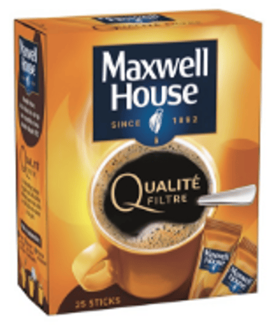 maxwell house cafe soluble packshot