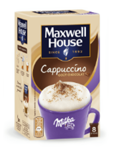 maxwell house cappuccino milka